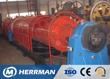Siemens Motor Tubular Type Cable Stranding Machine Customized Color