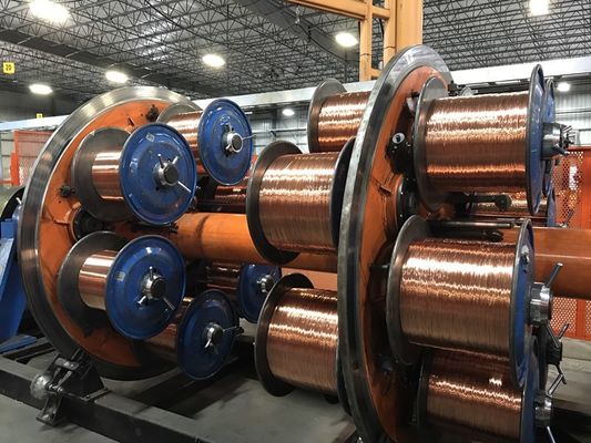 Automatic integrated welding single wire / multi-wires copper wire disk type screening machine